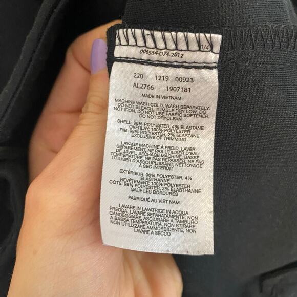 Columbia Moto Style Jacket Womens Size Large Black Sherpa - Picture 4 of 4